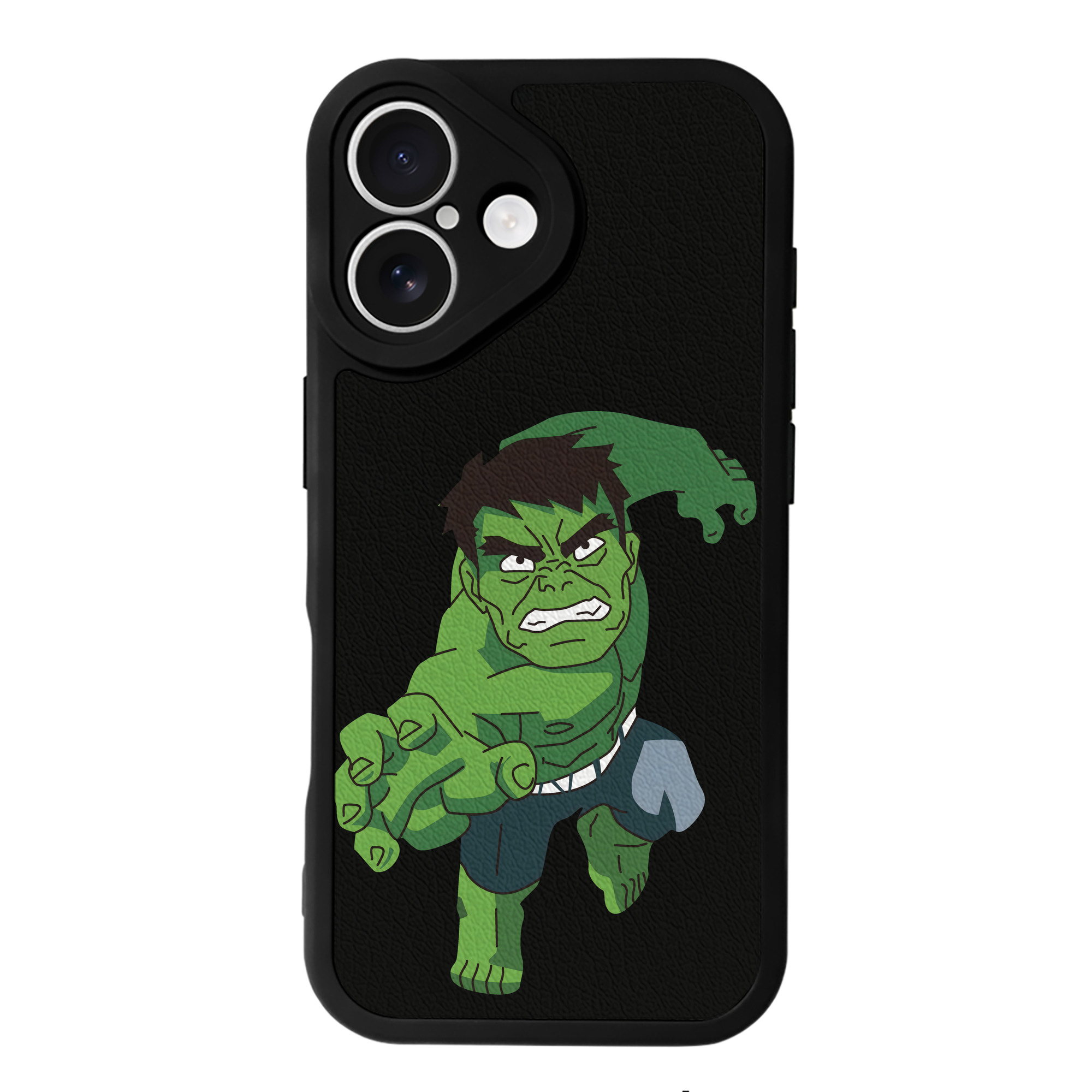 （画像用） アベンジャーズ The Avengers 【iPhone 16シリーズ対応】シリコンスマホケース（レザー調） 材質：シリコン